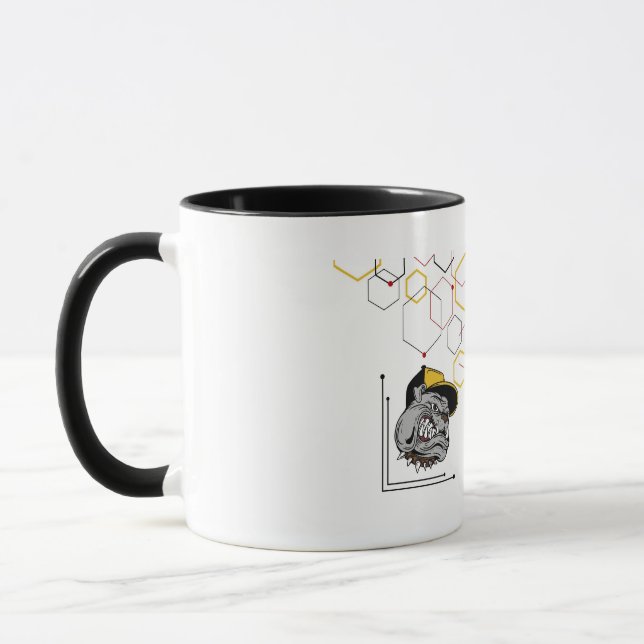 Hexagon Pitti mirrored Mug (Left)