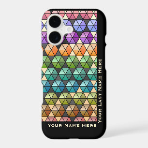 Hexagon Quilt Warm Rainbow (Personalised)