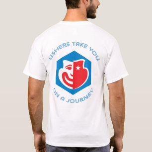 Hexagon Usher Short Sleeve Shirt, Option 3 T-Shirt