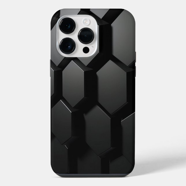 Hexagon Wallpaper iPhone Case (Back)