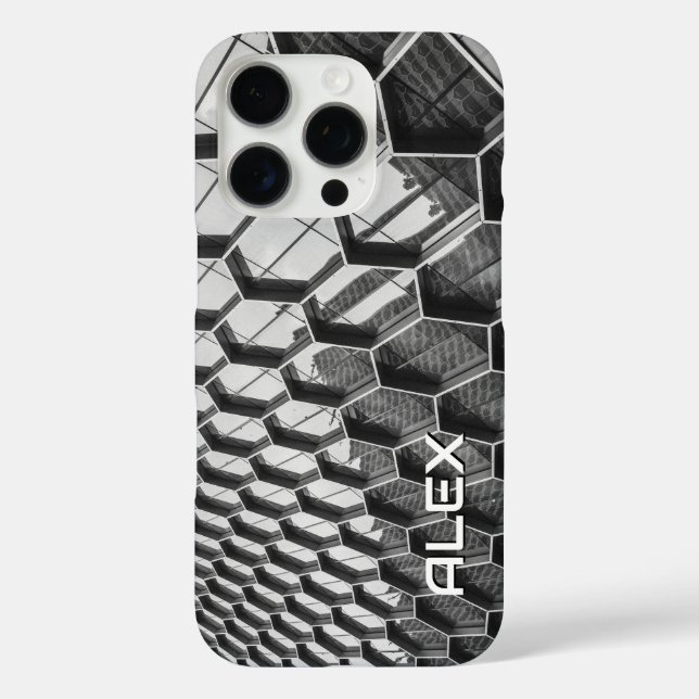 Hexagonal Window Pattern – Architectural Detail  Case-Mate iPhone Case (Back)