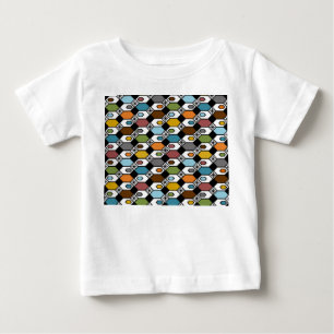 Hexagons and Starbursts Baby T-Shirt