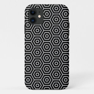 Hexagons texture geometric pattern iPhone 11 case