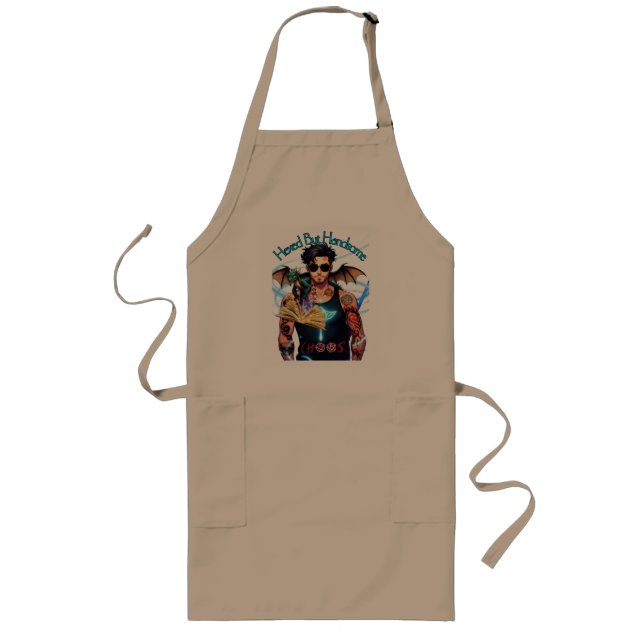 Hexed But Handsome Chaos Long Apron (Front)