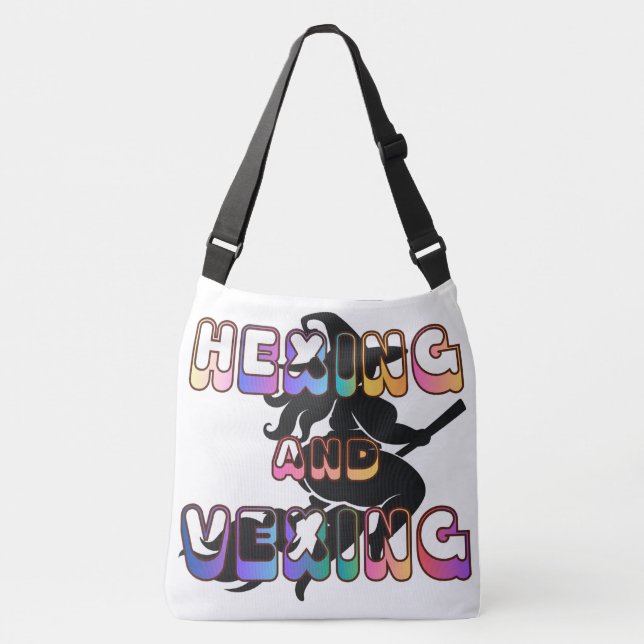 HEXING AND VEXING for the Plus Size Pagan Crossbody Bag (Front)