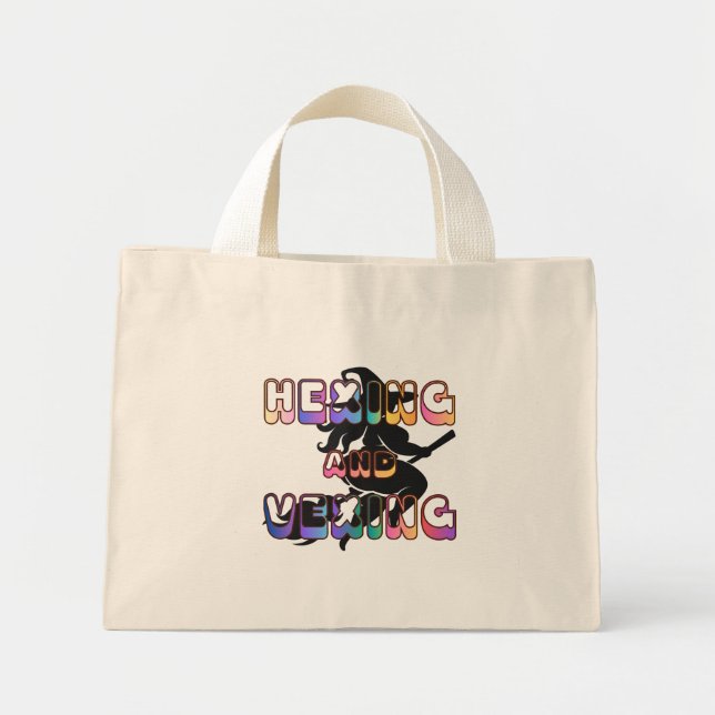 HEXING AND VEXING for the Plus Size Pagan Mini Tote Bag (Front)