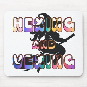 HEXING AND VEXING for the Plus Size Pagan Mouse Pad