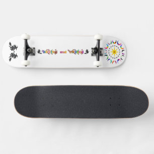 HEXING AND VEXING Witchcore Design + Pride Moons Skateboard