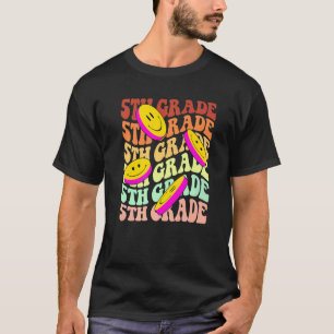 hey 5th fifth grade teacher Back To School Retro s T-Shirt