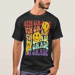 hey 8th eighth grade teacher Back To School Retro T-Shirt