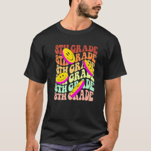 hey 8th eighth grade teacher Back To School Retro  T-Shirt
