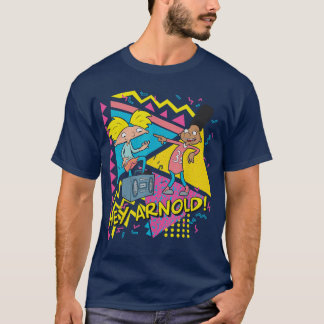 Hey Arnold 90s Party Poster vintage T-Shirt
