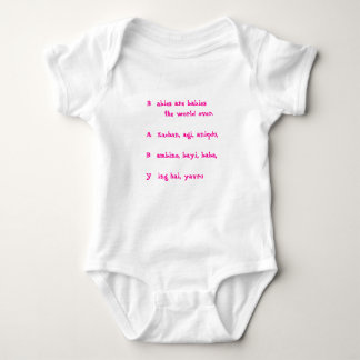 Hey BABY Girl Baby Bodysuit