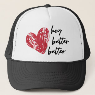 Hey Batter Batter Baseball Love - GraphicLoveShop Trucker Hat