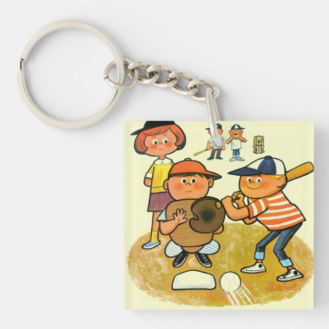 Hey Batter! Key Ring (Front)