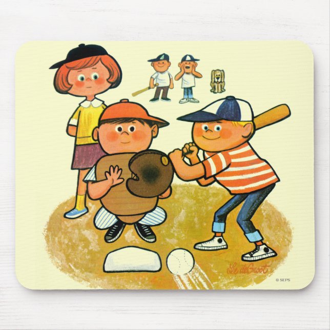 Hey Batter! Mouse Pad (Front)