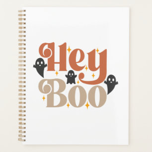 Hey Boo Boho Halloween Hey Boo Ghost Planner