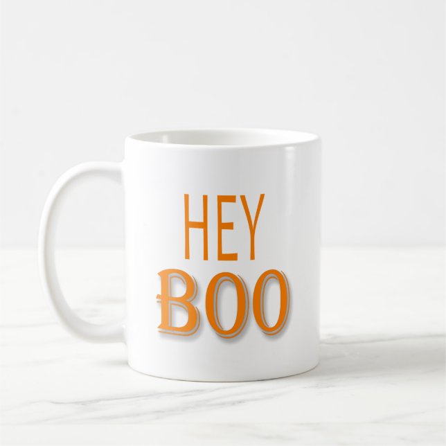 Hey Boo Coffee Mug (Left)