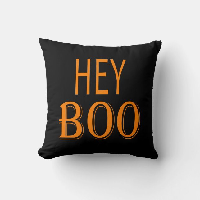 Hey Boo Cushion (Front)