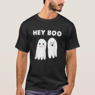 Hey Boo Cute Ghosts Halloween Costume T Shirt