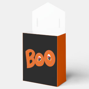 Hey Boo Did I Scare You Too Typography Drawing Art Favour Box
