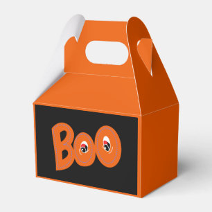Hey Boo Did I Scare You Too Typography Drawing Art Favour Box