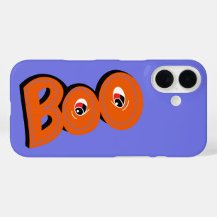Hey Boo Did I Scare You Typography Drawing Art iPhone 16 Case