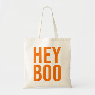 Hey Boo Funny Halloween Costume Spooky Season Scar Tote Bag