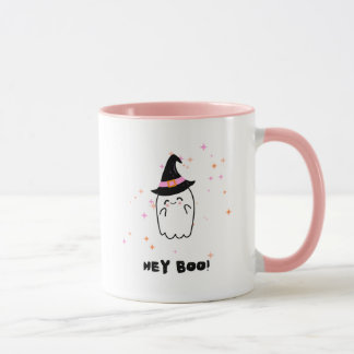 Hey Boo Ghost Halloween Mug