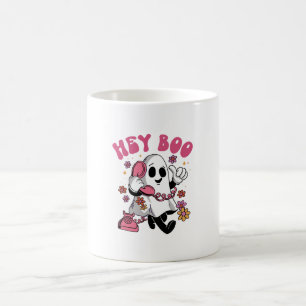 Hey Boo - Groovy Ghost Halloween  Coffee Mug