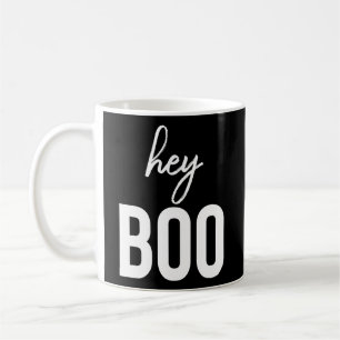 Hey Boo Love Ghost Pun Boo Halloween Coffee Mug