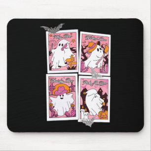 Hey Boo Wicked Boo Howdy Boo Peek A Boo Halloween Mouse Pad