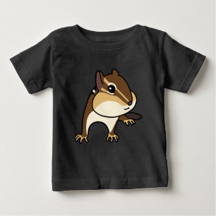 Hey Chippy! Chipmunk ヘイチッピー シマリスの子供用Tシャツ! Baby T-Shirt