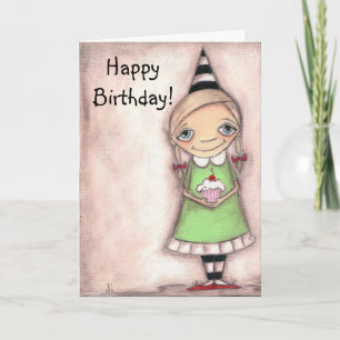 Hey Cupcake - Birthday Card