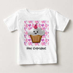 Hey Cupcake Cute Kawaii Baby Baby T-Shirt