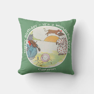 Hey Diddle Diddle Birthday Party Collection Cushion