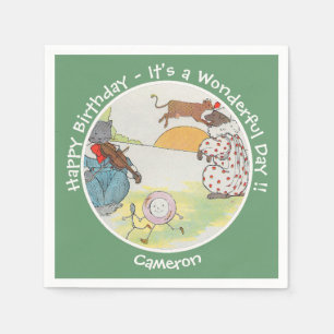 Hey Diddle Diddle Birthday Party Collection Napkin