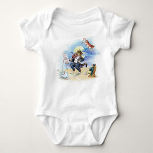 Hey, Diddle Diddle Nursery Rhyme Baby Bodysuit