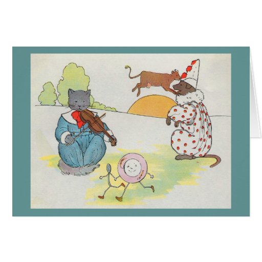 Hey, diddle, diddle! The cat and the fiddle | Zazzle