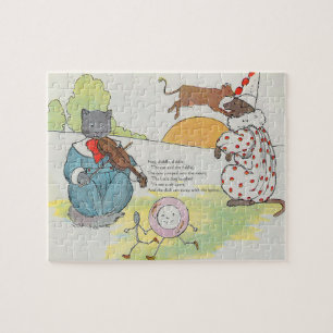 Hey Diddle Diddle The Cat and the Fiddle Rhyme Jigsaw Puzzle