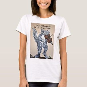 "Hey, Diddle Diddle, the Cat and the Fiddle" T-Shirt
