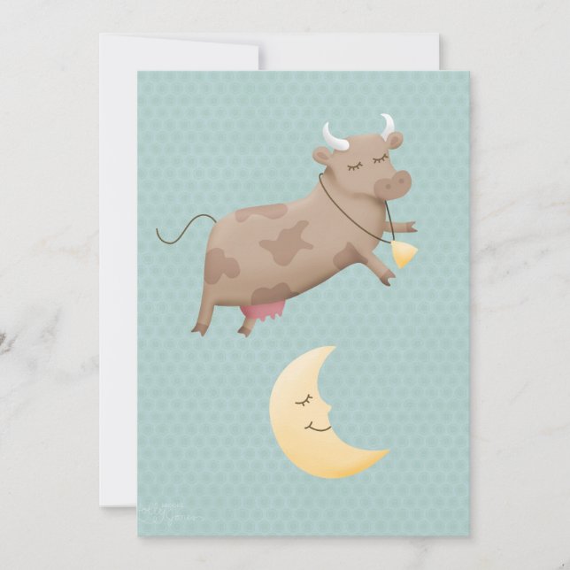 Hey diddle diddle, the cow jumped over the moon (Front)