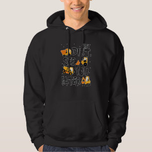 Hey Dirt See You Later Excavator Boy Hoodie