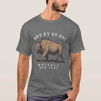 Hey Ey Ey Ey Shout Song - Let's Go Buffalo, NY T-Shirt