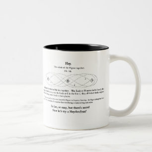 Hey for Three - It's easy! Two-Tone Coffee Mug