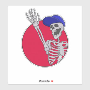 Hey Friends Cool and Funny Skeleton