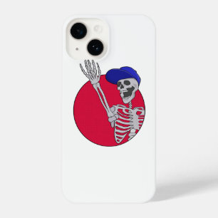 Hey Friends Cool and Funny Skeleton iPhone 14 Case