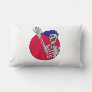 Hey Friends Cool and Funny Skeleton Lumbar Cushion