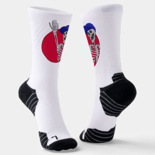 Hey Friends Cool and Funny Skeleton Socks