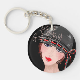 Hey Gatsby Keychain